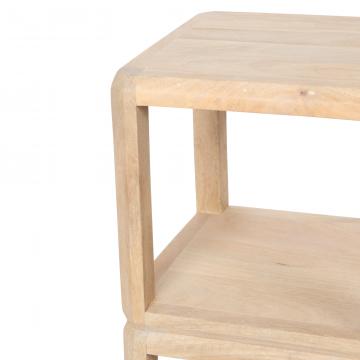 Bibliothèque Colonne Bois Naturel H96cm