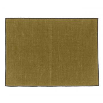 6 x Sets de Table Borgo Olive Lin Enduit