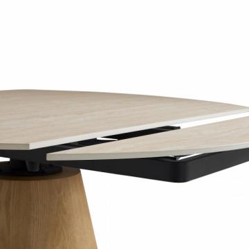 Table Ronde Céramique Lumio avec Allonges