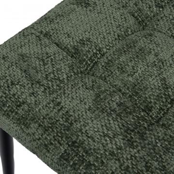Chaise Zurich Velours Vert