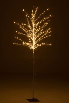 Arbre Dénudé Métal Argent Leds 171cm