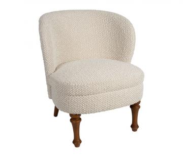 Fauteuil Claudine Ecru Comptoir de Famille