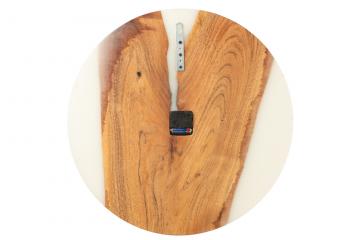 Horloge Moderne Acacia Résine