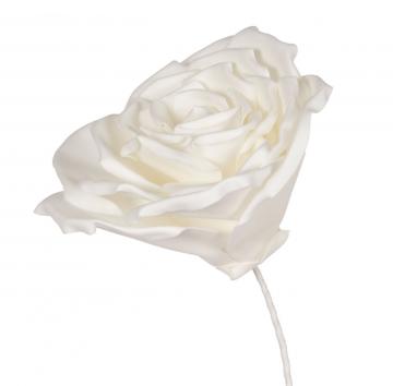 3 x Fleurs Maxi Rosa Blanc H96cm