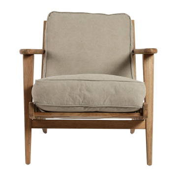 Fauteuil Laureli Gris ▬NOUVEAU▬