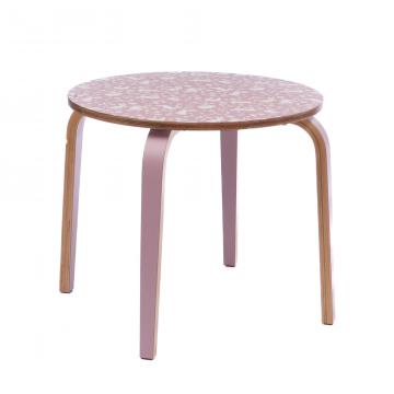 Table Enfant Rose Lapin