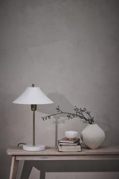 Lampe de Table Sofia Marbre Blanc
