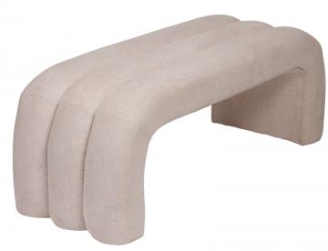 Banc Pump Tissu Beige
