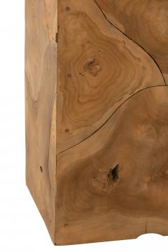 Colonne Puzzle Teck Naturel PM