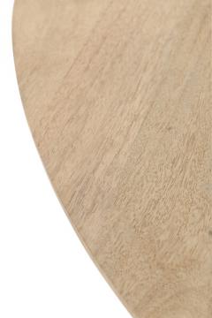 Table Ronde Eli Manguier Naturel