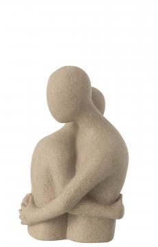 Buste Couple Calin H38cm