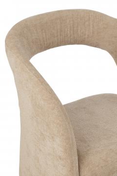 Chaise Anise Velours Beige