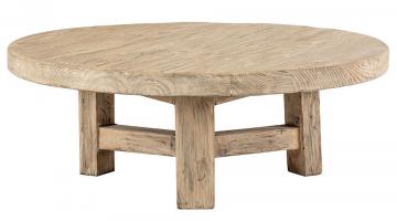 Table Basse BOA Orme Naturel PM Blanc d'Ivoire
