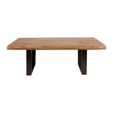 Table Basse Factory Indus Bois Métal