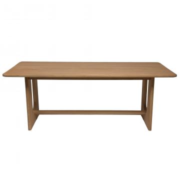 Table à Manger Bois Naturel Edwin 200cm