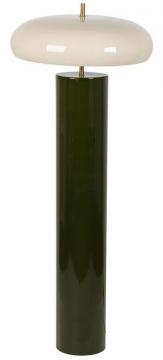 Lampadaire Arty Métal Kaki / Ecru