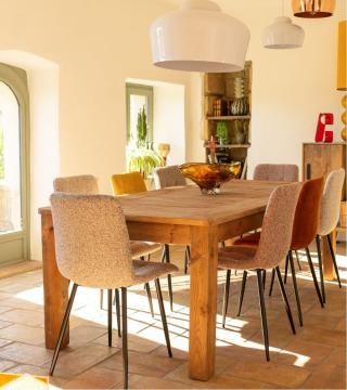 Chaise Manta Chiné (4 couleurs)