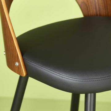 Chaise de Comptoir Austin Simili Noir