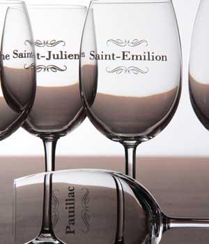 Verres "Appellation"