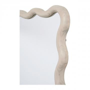 Miroir Lumia Bois Blanchi Blanc d'Ivoire 100x65