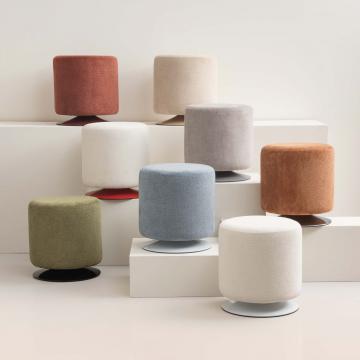 Tabouret Tournant Twisty Velours (8 couleurs) NEW
