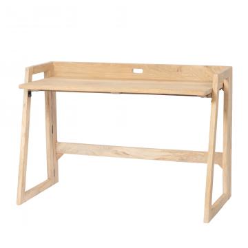Bureau Pliable Bois Naturel