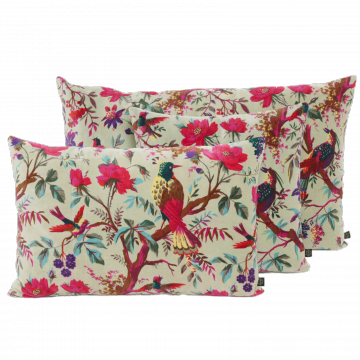 Coussin Birdy Céladon 40*60