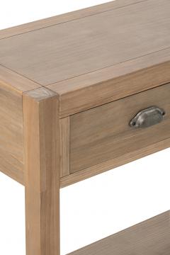 Console 2 Tiroirs Blois Pin Naturel