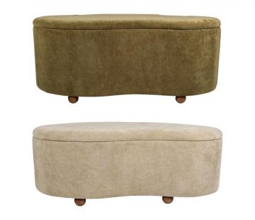 Banc Coffre x2 Kobu Kaki/Beige NEW