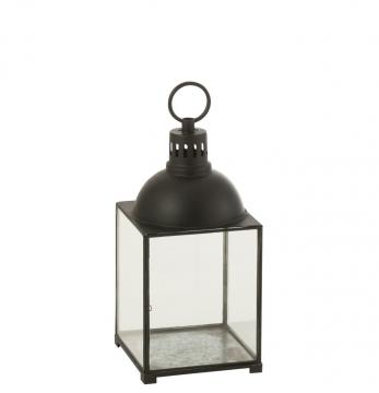 Lanterne Hagrid Métal Verre 57cm