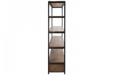 Etagère Indus 3 Niveaux 2 Tiroirs Bois Métal