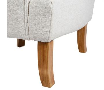 Fauteuil Crapaud Cheverny Ecru Comptoir de Famille