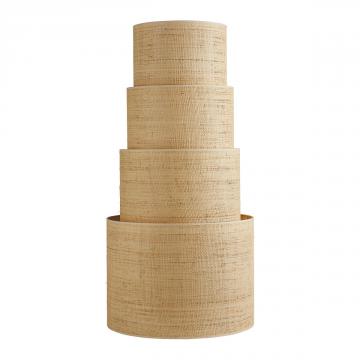 Abat-Jour Raphia Naturel ø45cm