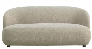 Canapé Lisette Jacquard de Velours Sable