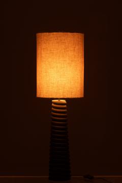 Lampe Filtage Bois Noir GM