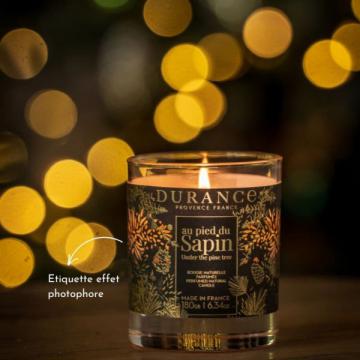 Bougie Parfumée Durance Au Pied du Sapin 180g