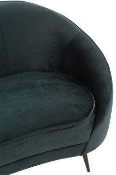 Sofa Elisabeth Velours Vert