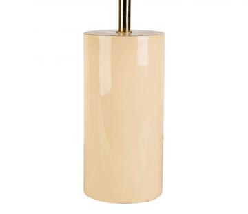 Lampe Arty Métal Beige / Terracotta