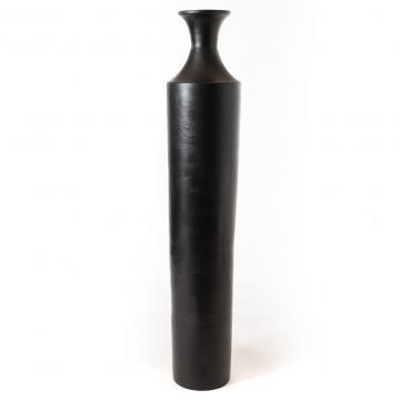 Vase Haut Métal Noir H150cm