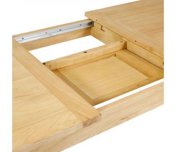 Table Rallonge Camille Orme Naturel 160/220cm