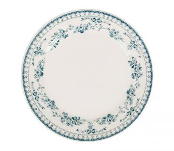 6 Assiettes Dessert Faustine Bleu Comptoir de Famille