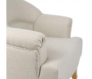 Fauteuil Crapaud Cheverny Beige Comptoir de Famille