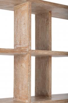 Etagère Bibliothèque Manguier Blanchi