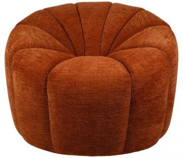 Fauteuil Pivotant Kelvin Terracotta
