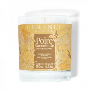 Bougie Parfumée Durance Poire Succulente 180g