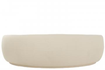 Canapé Neige Blanc 234cm