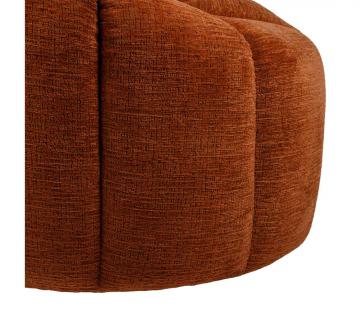 Fauteuil Pivotant Kelvin Terracotta