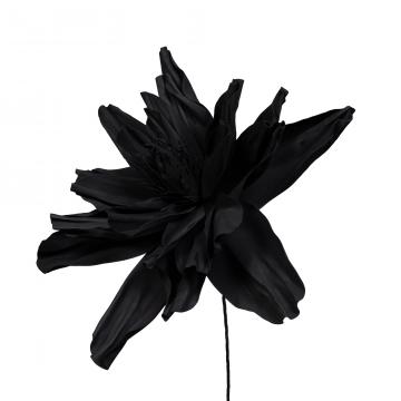 4 x Fleurs Maxi Ava Noir H120cm