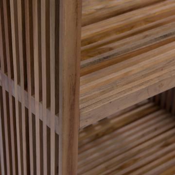 Bibliothèque Calopsite Teck Massif