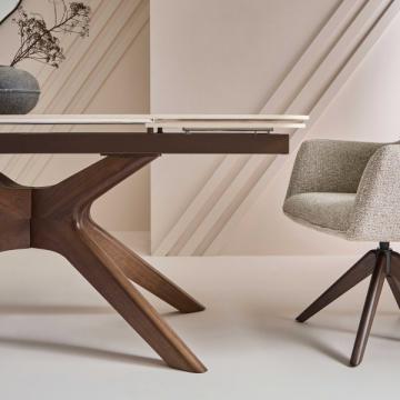 Table Céramique Travertin Tivoli Extensible